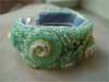 Beaded Felt Cuff Bracelet