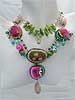 Color Plus mix media necklace