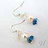 Swarovski Turquoise earrings